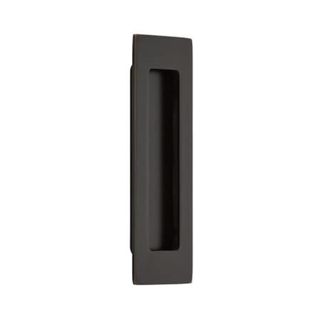 Patioplus 6 in. Modern Rectangular Flush Pull, Oil Rubbed Bronze PA3236124